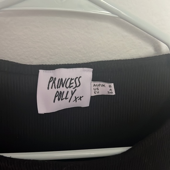 Princess Polly Organic Classic Black Crop Tee - Picture 2 of 4